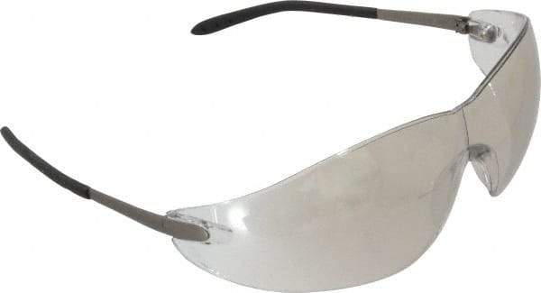 MCR Safety - Indoor/Outdoor Mirror Lenses, Frameless Safety Glasses - Scratch Resistant, Metal Frame, Size Universal, Wrap Around - Benchmark Tooling