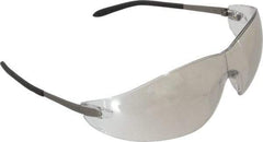 MCR Safety - Indoor/Outdoor Mirror Lenses, Frameless Safety Glasses - Scratch Resistant, Metal Frame, Size Universal, Wrap Around - Benchmark Tooling
