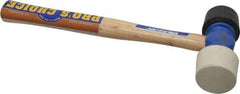 Vaughan Bushnell - 1-1/2 Lb Head Rubber Mallet - 14" OAL, Wood Handle - Benchmark Tooling