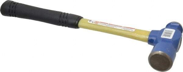 Vaughan Bushnell - 2 Lb Head Ball Pein Hammer - Fiberglass Handle, 15" OAL, Fiberglass with Cushion Grip - Benchmark Tooling