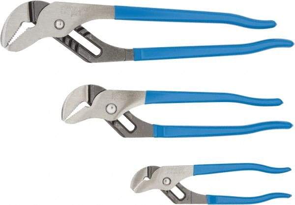 Channellock - 3 Piece Tongue & Groove Plier Set - Comes in Display Card - Benchmark Tooling