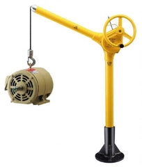 Sky Hook - 500 Lb Load Capacity, Steel Jib Crane - Swing Jib - Benchmark Tooling