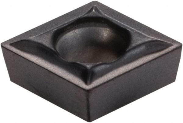 Kennametal - CCMT21.50.5 LF Grade KC5025 Carbide Turning Insert - TiAlN Finish, 80° Diamond, 1/4" Inscr Circle, 3/32" Thick, 0.0079" Corner Radius - Benchmark Tooling