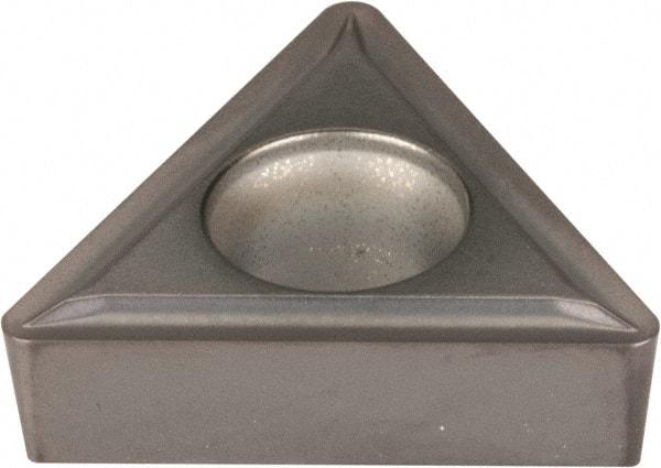 Kennametal - TCMT32.52 LF Grade KC5025 Carbide Turning Insert - TiAlN Finish, 60° Triangle, 3/8" Inscr Circle, 5/32" Thick, 1/32" Corner Radius - Benchmark Tooling