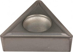 Kennametal - TCMT32.52 LF Grade KC5025 Carbide Turning Insert - TiAlN Finish, 60° Triangle, 3/8" Inscr Circle, 5/32" Thick, 1/32" Corner Radius - Benchmark Tooling