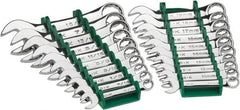 SK - 20 Piece, 3/8 to 15/16", Combination Wrench Set - Benchmark Tooling