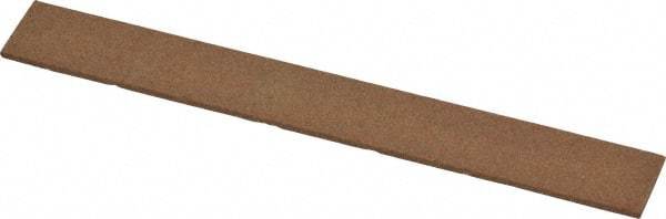 Norton - 4" Long x 1/2" Wide x 1/16" Thick, Aluminum Oxide Sharpening Stone - Taper, Medium Grade - Benchmark Tooling