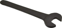 Martin Tools - 7/16" Standard Extra Thin Open End Wrench - 4" OAL, Single End, Black Finish, 15° Head Angle - Benchmark Tooling