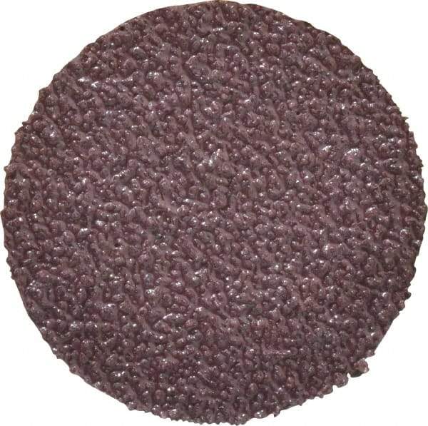 3M - 1/2" Diam, 120 Grit Aluminum Oxide Adhesive PSA Disc - Fine Grade, X Weighted Cloth Backing, For Bench Top Motors, Random Orbital Sanders - Benchmark Tooling