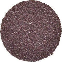 3M - 1/2" Diam, 120 Grit Aluminum Oxide Adhesive PSA Disc - Fine Grade, X Weighted Cloth Backing, For Bench Top Motors, Random Orbital Sanders - Benchmark Tooling