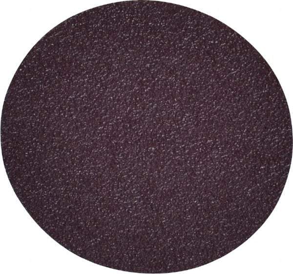 3M - 2" Diam, 80 Grit Aluminum Oxide Adhesive PSA Disc - Medium Grade, X Weighted Cloth Backing, For Bench Top Motors, Disc Sanders, Random Orbital Sanders - Benchmark Tooling