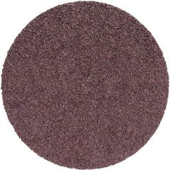 3M - 3" Diam, 40 Grit Aluminum Oxide Adhesive PSA Disc - Coarse Grade, X Weighted Cloth Backing, For Bench Top Motors, Disc Sanders, Random Orbital Sanders - Benchmark Tooling