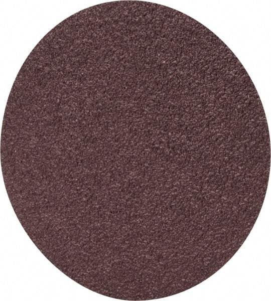 3M - 3" Diam, 60 Grit Aluminum Oxide Adhesive PSA Disc - Medium Grade, X Weighted Cloth Backing, For Bench Top Motors, Disc Sanders, Random Orbital Sanders - Benchmark Tooling