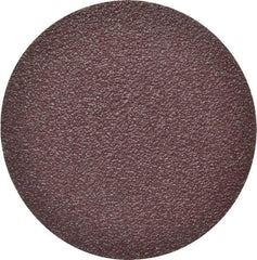 3M - 3" Diam, 80 Grit Aluminum Oxide Adhesive PSA Disc - Medium Grade, X Weighted Cloth Backing, For Bench Top Motors, Disc Sanders, Random Orbital Sanders - Benchmark Tooling
