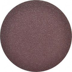 3M - 4" Diam, 60 Grit Aluminum Oxide Adhesive PSA Disc - Medium Grade, Maroon, X Weighted Backing, Flexible, Use with Random Orbital Sanders - Benchmark Tooling