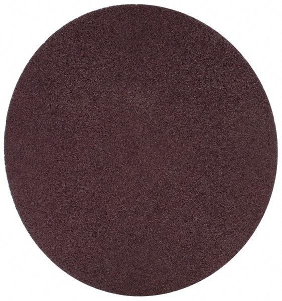 3M - 4" Diam, 100 Grit Aluminum Oxide Adhesive PSA Disc - Fine Grade, Maroon, Cloth Backing, Flexible, Use with Random Orbital Sanders - Benchmark Tooling