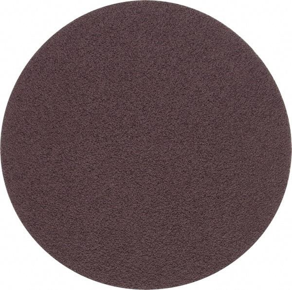 3M - 5" Diam, 60 Grit Aluminum Oxide Adhesive PSA Disc - Medium Grade, X Weighted Cloth Backing, For Bench Top Motors, Random Orbital Sanders - Benchmark Tooling