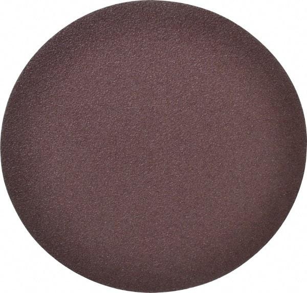3M - 8" Diam, 40 Grit Aluminum Oxide Adhesive PSA Disc - Coarse Grade, X Weighted Cloth Backing, For Bench Top Motors, Random Orbital Sanders - Benchmark Tooling