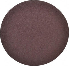 3M - 8" Diam, 40 Grit Aluminum Oxide Adhesive PSA Disc - Coarse Grade, X Weighted Cloth Backing, For Bench Top Motors, Random Orbital Sanders - Benchmark Tooling