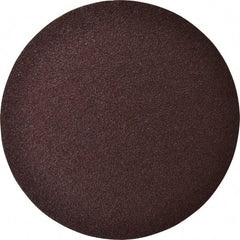 3M - 9" Diam, 36 Grit Aluminum Oxide Adhesive PSA Disc - Very Coarse Grade, Maroon, X Weighted Backing, Flexible, Use with Random Orbital Sanders - Benchmark Tooling