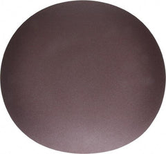 3M - 12" Diam, 180 Grit Aluminum Oxide Adhesive PSA Disc - Very Fine Grade, X Weighted Cloth Backing, For Bench Top Motors, Random Orbital Sanders - Benchmark Tooling