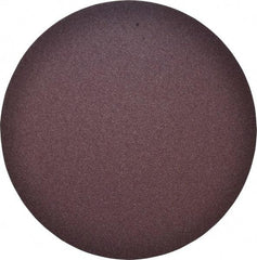 3M - 16" Diam, 36 Grit Aluminum Oxide Adhesive PSA Disc - Very Coarse Grade, X Weighted Cloth Backing, For Bench Top Motors, Random Orbital Sanders - Benchmark Tooling