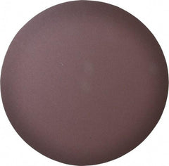 3M - 16" Diam, 80 Grit Aluminum Oxide Adhesive PSA Disc - Medium Grade, X Weighted Cloth Backing, For Bench Top Motors, Random Orbital Sanders - Benchmark Tooling