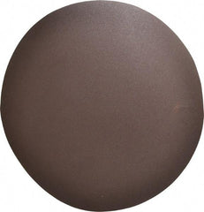 3M - 18" Diam, 80 Grit Aluminum Oxide Adhesive PSA Disc - Medium Grade, X Weighted Cloth Backing, For Bench Top Motors, Random Orbital Sanders - Benchmark Tooling