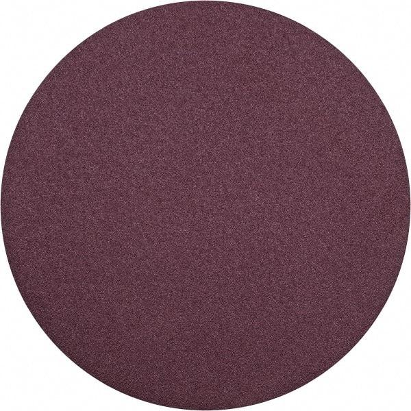 3M - 30" Diam, 36 Grit Aluminum Oxide Adhesive PSA Disc - Very Coarse Grade, X Weighted Cloth Backing, For Bench Top Motors, Random Orbital Sanders - Benchmark Tooling