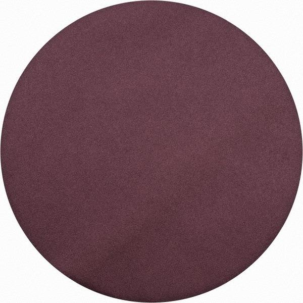 3M - 30" Diam, 80 Grit Aluminum Oxide Adhesive PSA Disc - Medium Grade, X Weighted Cloth Backing, For Bench Top Motors, Random Orbital Sanders - Benchmark Tooling