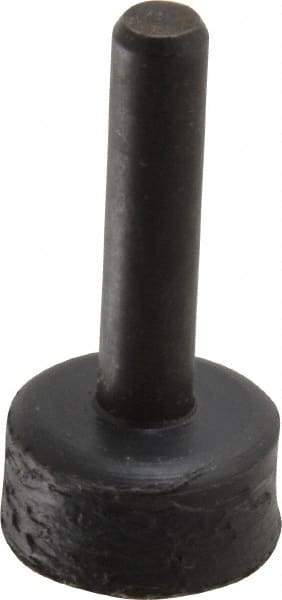 3M - 3/4" Diam Adhesive/PSA Disc Backing Pad - 1/4" Shank Diam, Medium Density, 20,000 RPM - Benchmark Tooling