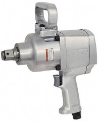 Ingersoll-Rand - 1" Drive, 5,000 RPM, 1,475 Ft/Lb Torque Impact Wrench - Pistol Grip Handle, 830 IPM, 34 CFM, 1/2" NPTF Inlet - Benchmark Tooling