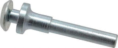 Value Collection - 1/4" Hole, Wheel Mandrel - 2-1/8" OAL, 3/8" Max Wheel Width, 1/4" Shank Diam - Benchmark Tooling