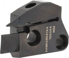 Kennametal - 2mm Groove Width, 12mm Max Depth of Cut, Right Hand Cut, A4M-A Indexable Grooving Blade - 2 Seat Size, Series A4 - Benchmark Tooling