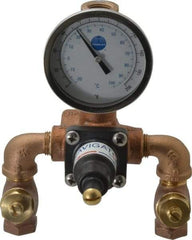 Bradley - Brass Water Mixing Valve & Unit - 7 GPM at 30 psi Flow Rate - Benchmark Tooling