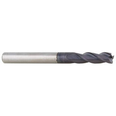 Accupro - 3/4" Diam 3 Flute Solid Carbide 0.03" Corner Radius End Mill - Benchmark Tooling