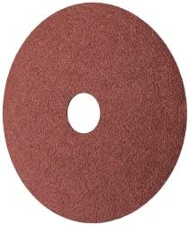 3M - 4-1/2" Diam 5/8-11 Threaded Hole 36 Grit Fiber Disc - Very Coarse Grade, Ceramic, 8,600 Max RPM, Series 988C - Benchmark Tooling