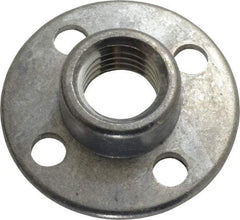 3M - 5/8" Max Diam, Abrasive Disc Retainer Nut - 5/8-11 Female, 5/8" Long - Benchmark Tooling