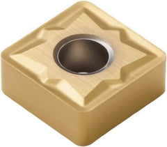 Seco - SNMG432 MR3 Grade CP200 Carbide Turning Insert - TiAlN/TiN Finish, 90° Square, 1/2" Inscr Circle, 3/16" Thick, 1/32" Corner Radius - Benchmark Tooling