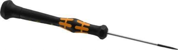 Wera - Electronic/Electrostatic Slotted Screwdriver - Round Shank, Ergonomic Handle - Benchmark Tooling