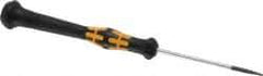 Wera - Electronic/Electrostatic Slotted Screwdriver - Round Shank, Ergonomic Handle - Benchmark Tooling