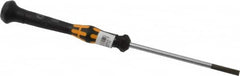 Wera - Electronic/Electrostatic Slotted Screwdriver - Round Shank, Ergonomic Handle - Benchmark Tooling