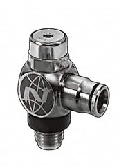 Norgren - 1/8" NPTF x 1/8" NPTF Pilot Operated Check Valve - 15 to 150 psi & Brass Material - Benchmark Tooling