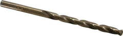 Triumph Twist Drill - 13/64" 135° Cobalt Jobber Drill - Oxide/Gold Finish, Right Hand Cut, Spiral Flute, Straight Shank, 3-5/8" OAL, Split Point - Benchmark Tooling