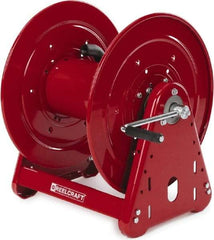 Reelcraft - 200' Manual Hose Reel - 1,000 psi, Hose Not Included - Benchmark Tooling