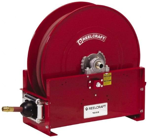 Reelcraft - 50' Spring Retractable Hose Reel - 500 psi, Hose Not Included - Benchmark Tooling