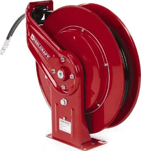 Reelcraft - 45' Spring Retractable Hose Reel - 2,000 psi, Hose Included - Benchmark Tooling