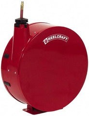 Reelcraft - 35' Spring Retractable Hose Reel - 300 psi, Hose Included - Benchmark Tooling