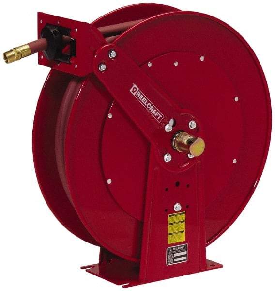 Reelcraft - 75' Spring Retractable Hose Reel - 300 psi, Hose Included - Benchmark Tooling