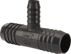 Value Collection - 1-1/4 x 1-1/4 x 3/4" Barb, Multiple Barbed Tube Reducing Tee - PVC, Male - Benchmark Tooling